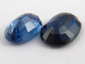 Appraisal: Two loose polished sapphires approx and carats VAT will be