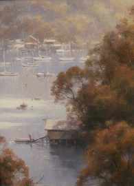 Appraisal: Ramon Ward-Thompson born Pittwater Dusk Sailors Bay Middle Harbour Sydney