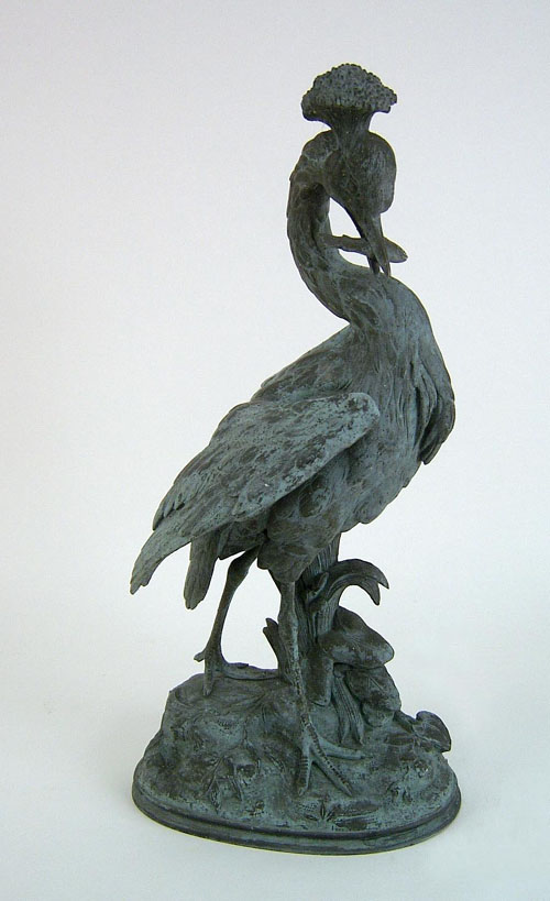 Appraisal: Alphonse Alexandre Arson French - bronze of a crested marsh