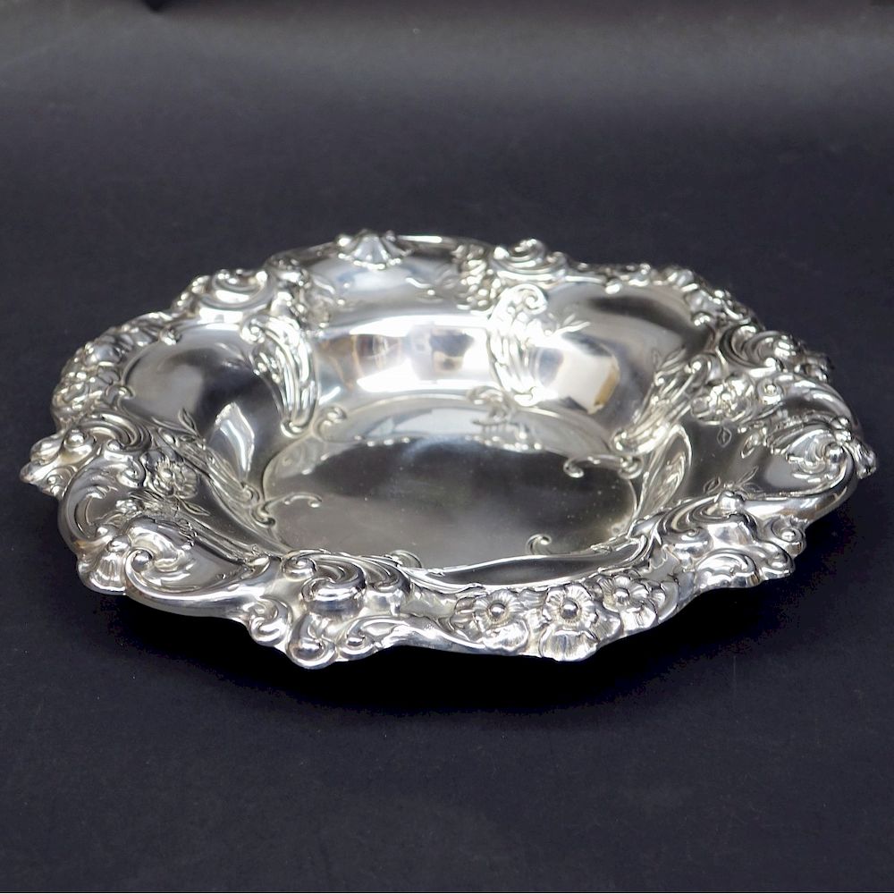 Appraisal: Gorham Sterling Bowl Gorham Sterling Silver Centerpiece Bowl Melrose Pattern