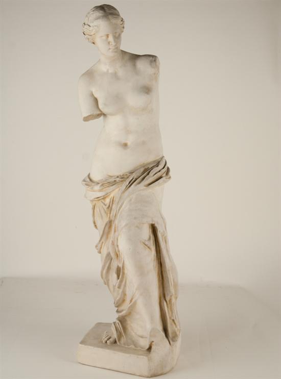 Appraisal: Ceramic Figure of Venus de Milo minor chips H