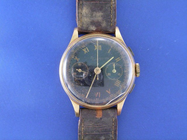 Appraisal: A Baume Mercier gentleman's ct gold wristwatch with a leather