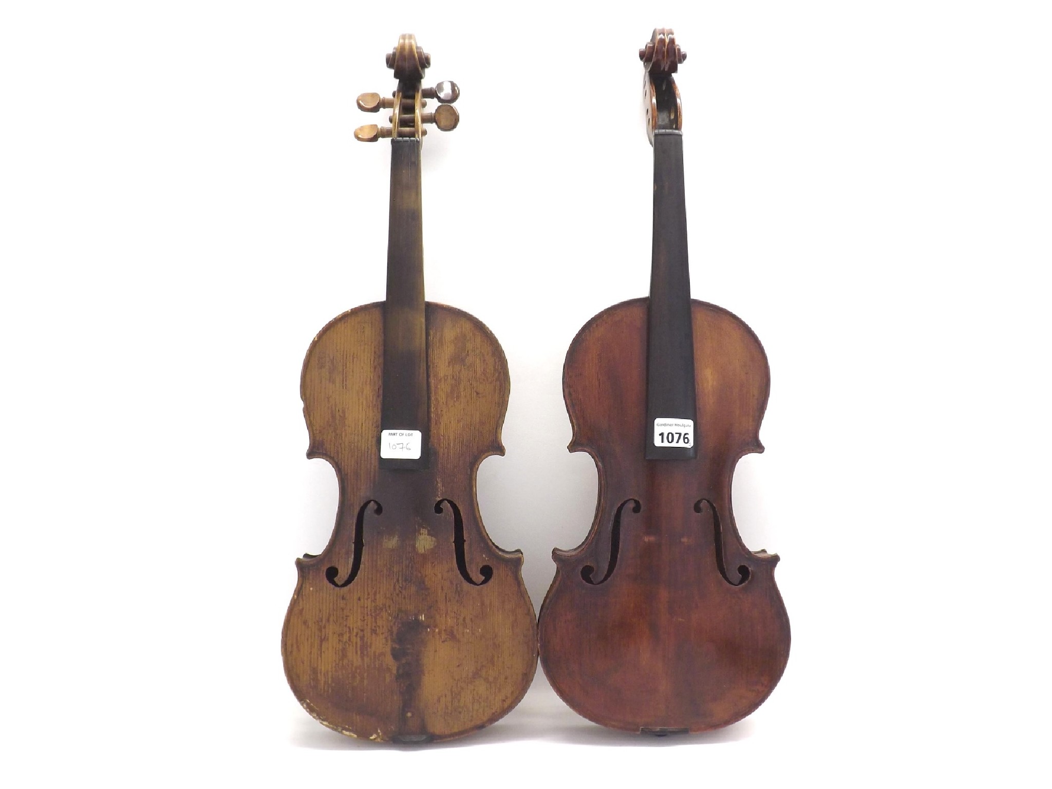 Appraisal: English violin labelled Henry J Walker Violin Maker Westcliff violin