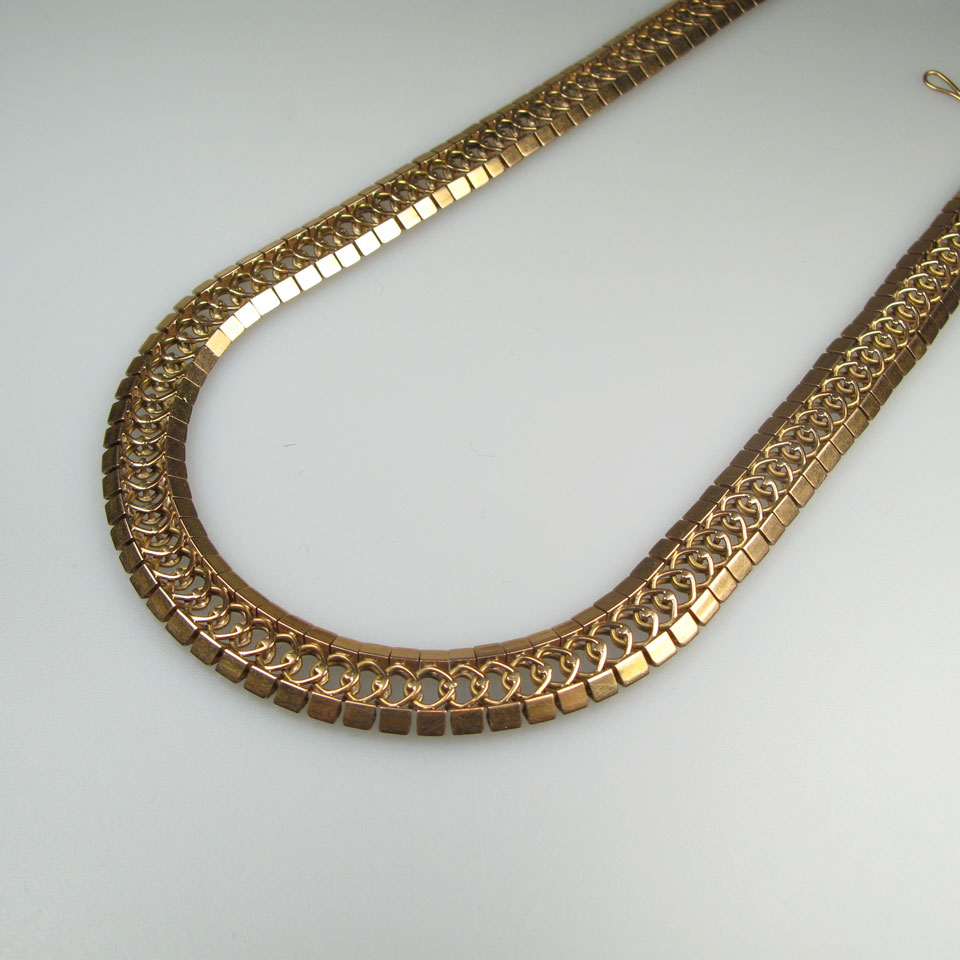 Appraisal: k Rose Gold Necklace length in cm g