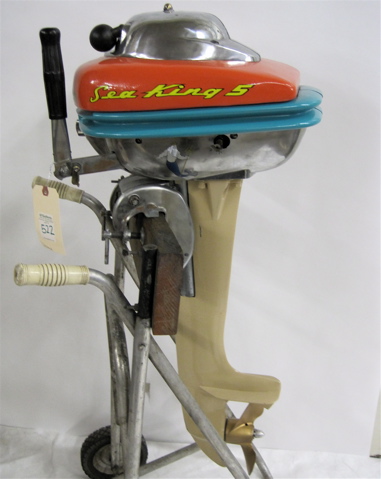 Appraisal: MONTGOMERY WARD SEA KING OUTBOARD MOTOR hp two cycle two