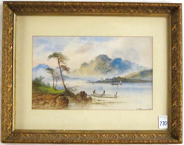 Appraisal: EMMA LUMSDEN MAYNARD WATERCOLOR ON PAPER New York California -