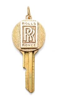 Appraisal: A TIFFANY ROLLS ROYCE KEY CAP A TIFFANY ROLLS ROYCE