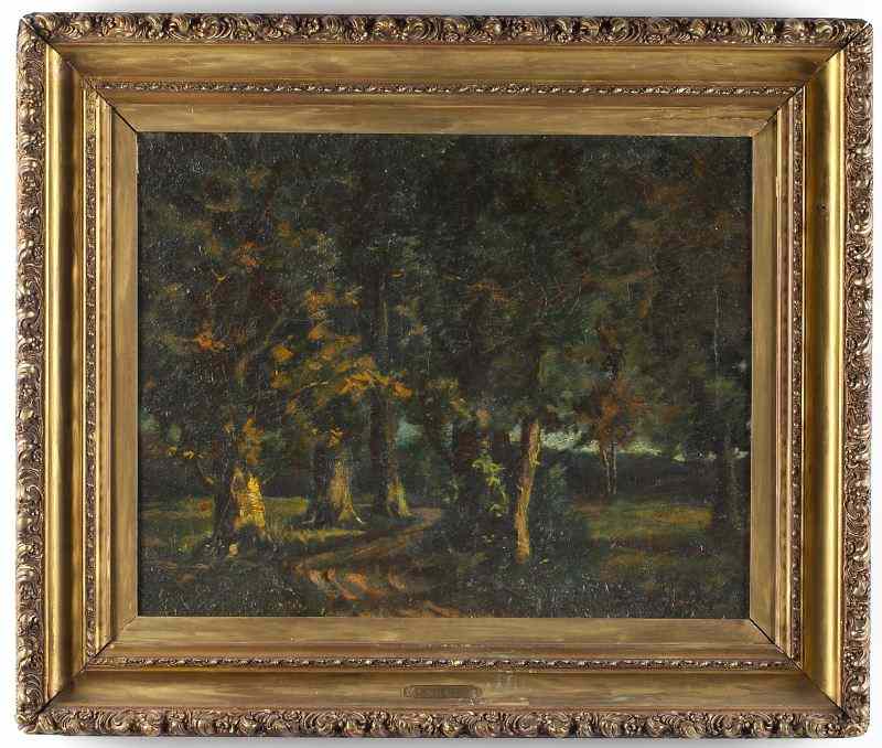 Appraisal: John Sloan NY NM - ''The Road''oil on canvas ''John