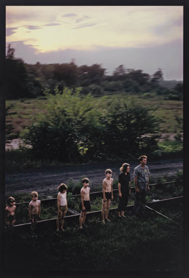 Appraisal: FUSCO PAUL - RFK Funeral Train Chromogenic print x inches