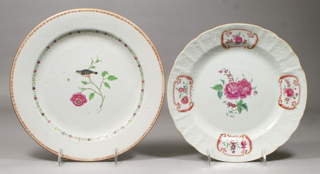 Appraisal: Chinese Export Porcelain Plates largest - diameter