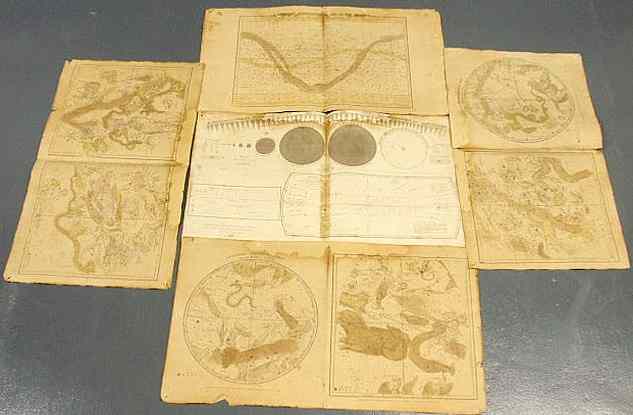 Appraisal: A Celestial Planisphere or Map of the Heavens published by