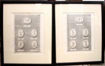 Appraisal: A Pair of Two Italian Engravings C th century Proceeds