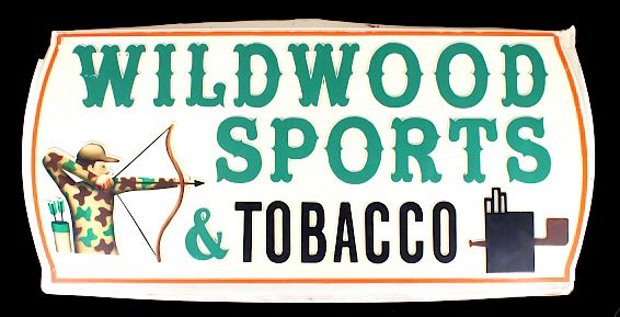 Appraisal: Large Tobacco Shop Plastic Outdoor Sign Ready for your bids