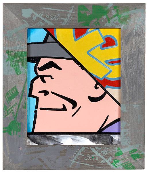 Appraisal: Private Collection Untitled Dick Tracy titled dated and signed '