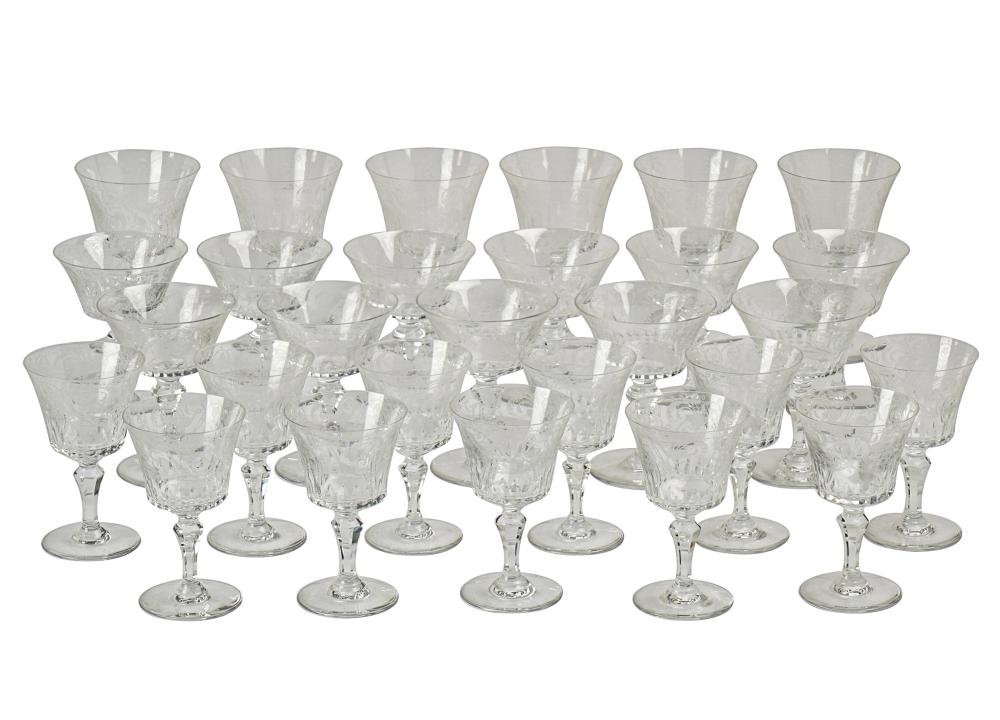 Appraisal: BACCARAT PARME CRYSTAL SERVICEeach with Baccarat mark comprising six water