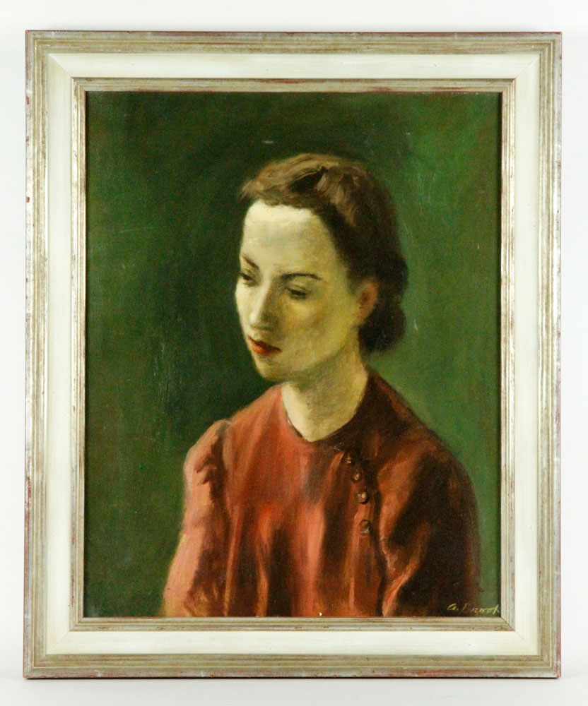 Appraisal: - Brook Portrait of Jane O C Alexander Brook -