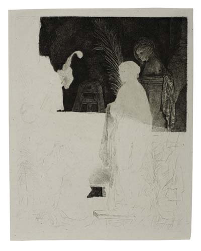 Appraisal: REMBRANDT VAN RIJN The Artist Drawing from a Model Etching