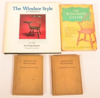 Appraisal: vols Books on Windsor Chairs Nutting American Windsors MA Old