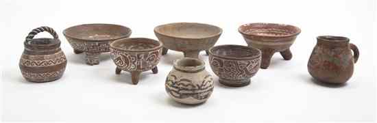 Appraisal: A Collection of Twenty-Nine Pre-Columbian Style Pottery Vessels each having