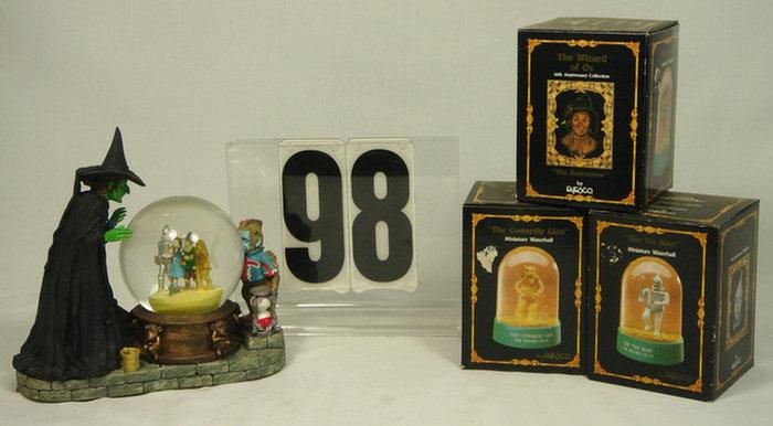 Appraisal: Four Wizard of Oz Snow Globes is out of the