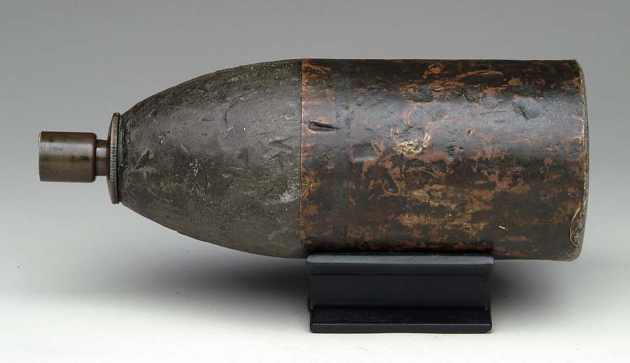 Appraisal: US SAWYER SHELL Non-excavated Only specimen known to exist Patent