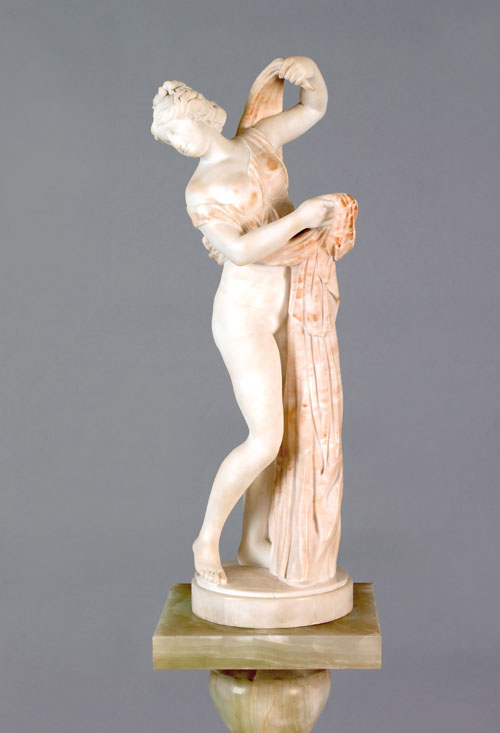 Appraisal: Italian marble statue of a woman late th c h