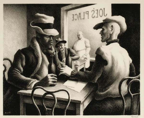 Appraisal: Thomas Hart Benton - Thomas Hart Benton - Kansas City