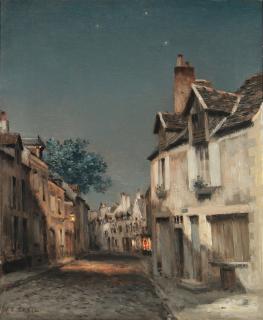 Appraisal: JEAN CHARLES CAZIN - OIL ON CANVAS A th century