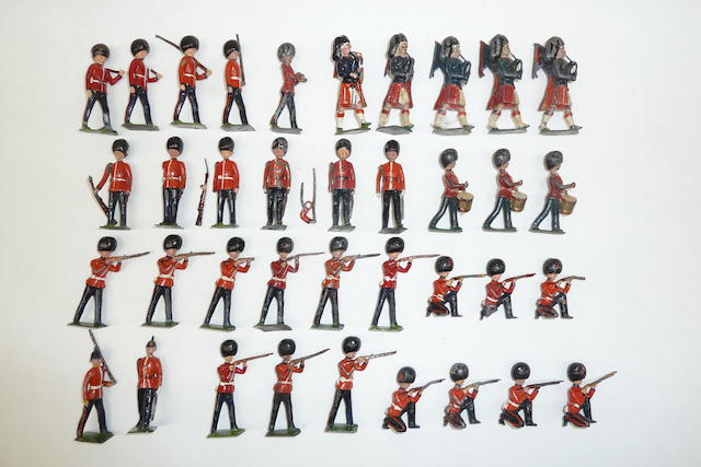 Appraisal: Britains and other Toy Soldiers Figures and Dinky Toys etc