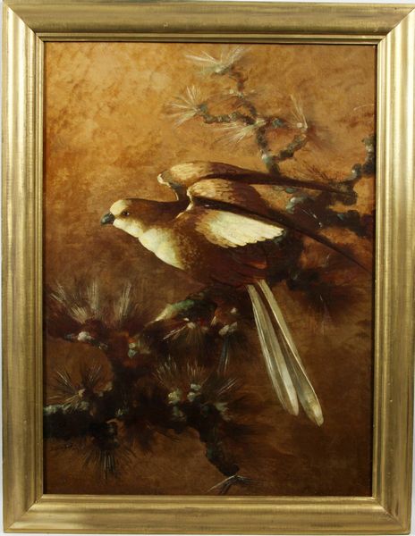 Appraisal: L Edna Martin American - dove on a branch o