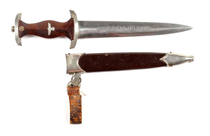 Appraisal: SA Dagger Circa German storm trooper's dagger Blade is -