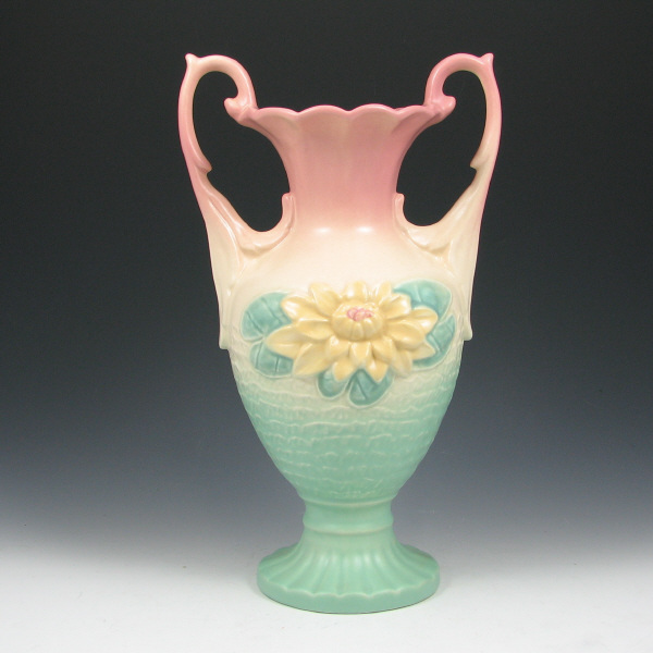 Appraisal: Hull Water Lily L- - Vase - Mint Water Lily