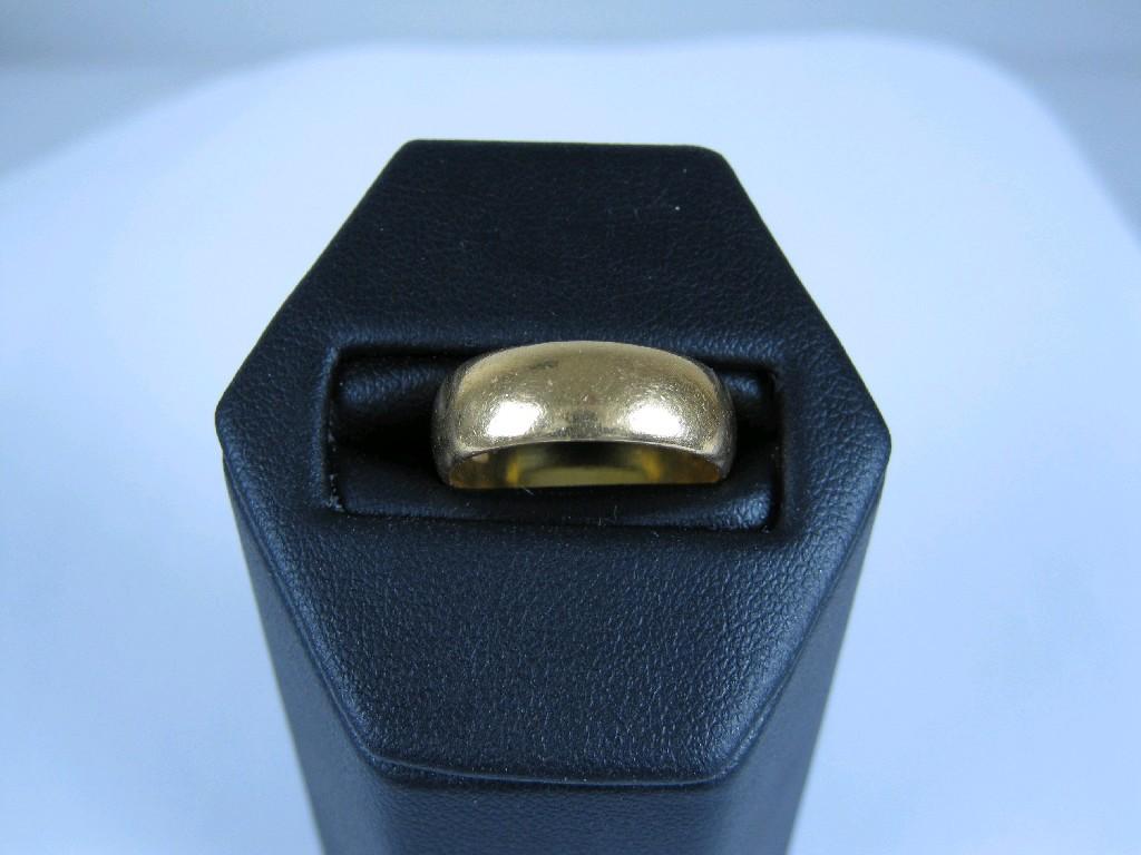 Appraisal: A ct gold Wedding Band approx gms