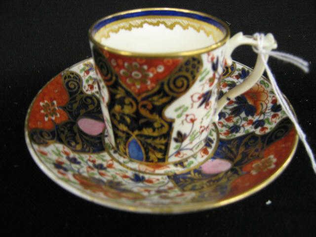 Appraisal: Royal Crown Derby Queens Cup Saucer circa Imari style decor