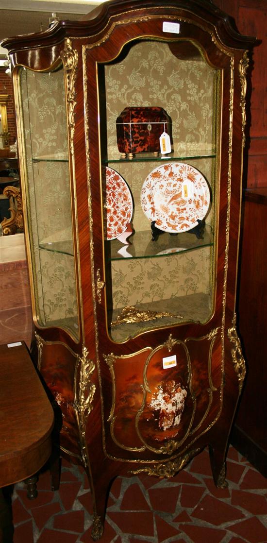 Appraisal: French display cabinet