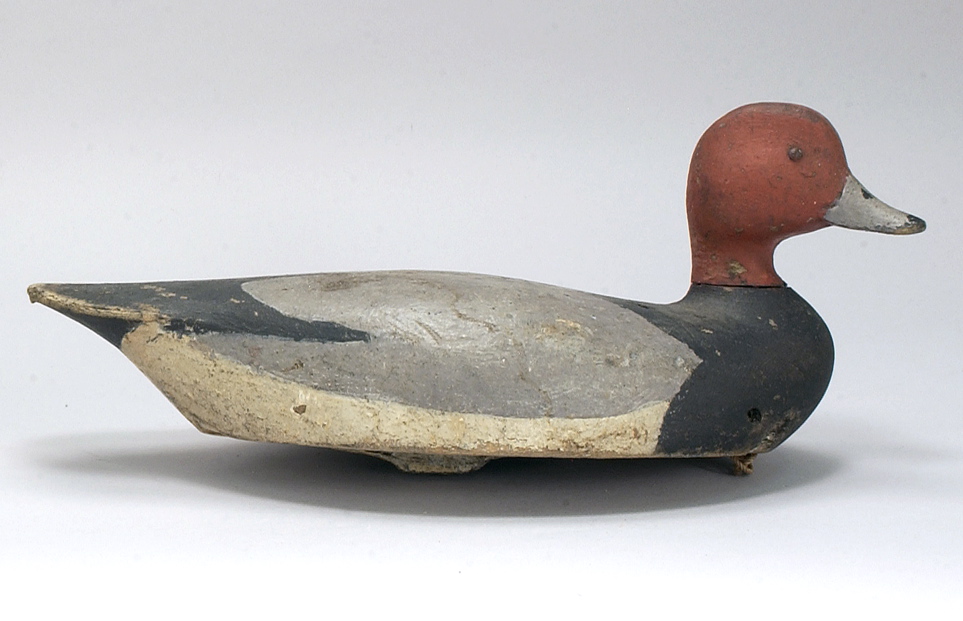 Appraisal: REDHEAD DRAKE DECOY By Benjamin Warren Pease of Martha's Vineyard