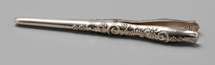 Appraisal: Whiting Sterling Glove Stretcher American late th century hammered and