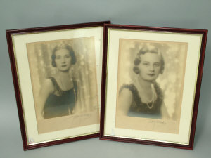 Appraisal: Paul Tanqueray - Two vintage silver gelatin photographic prints of