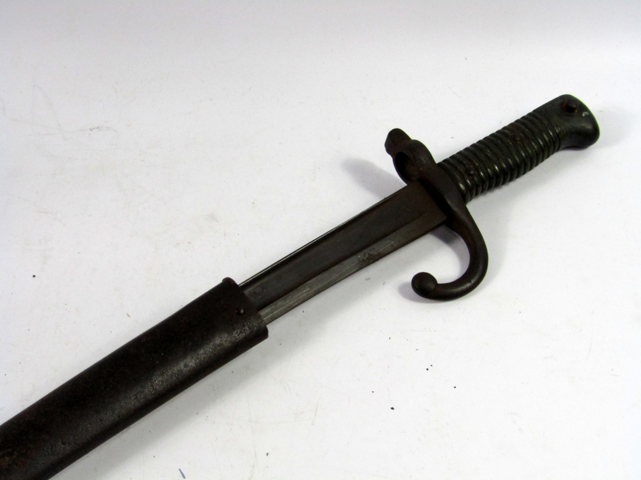 Appraisal: A French Chassepot bayonet marked to sheath