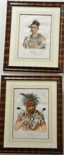 Appraisal: After Charles Birdking - Set of four hand colored lithographs