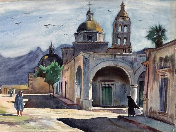 Appraisal: Emil Jean Kosa Jr American - From Alamos signed 'Emil