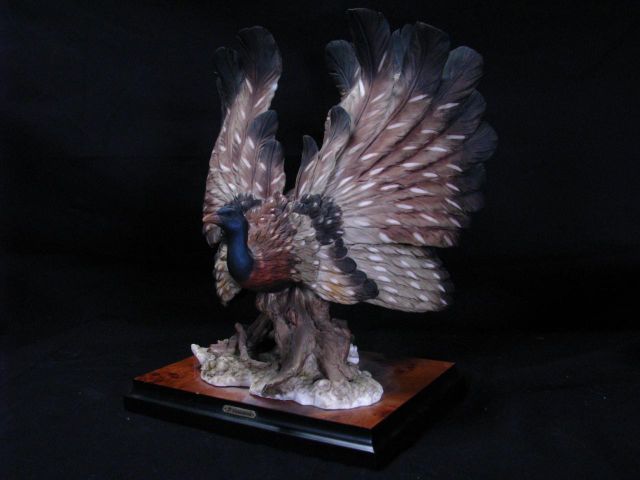 Appraisal: Giuseppe Armani Pheasant Sculpture edition inches tall