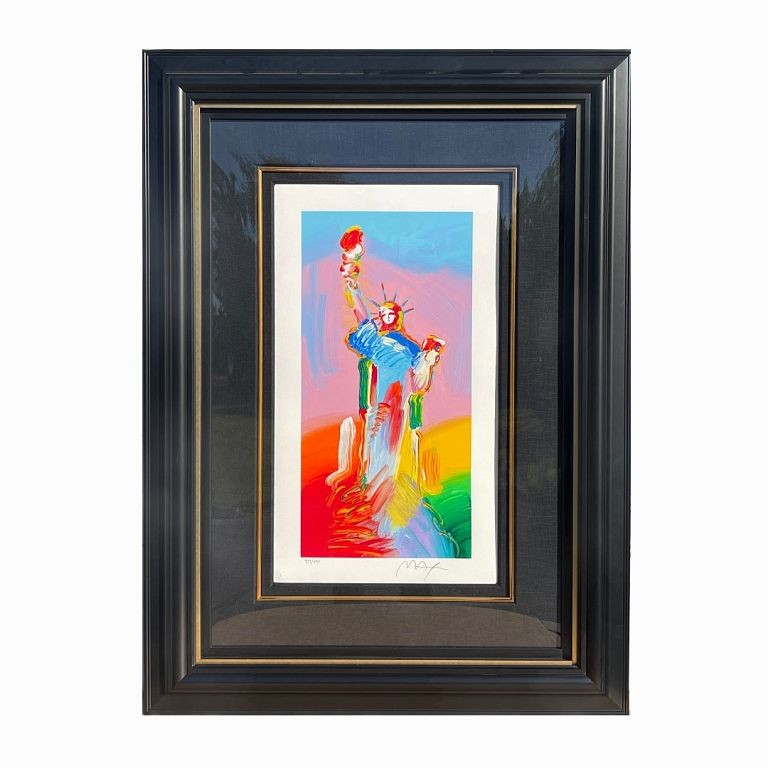 Appraisal: Peter Max American b Lithograph Peter Max American b Lithograph