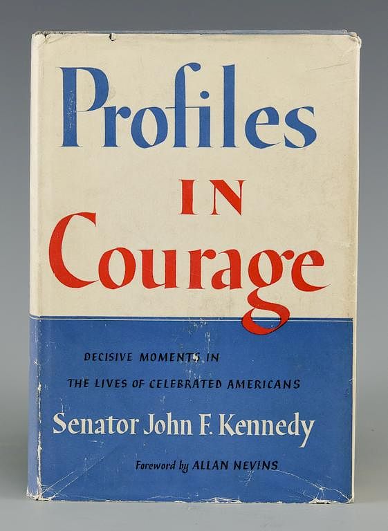 Appraisal: John F Kennedy autographed book Kennedy Autograph Signature Kennedy John