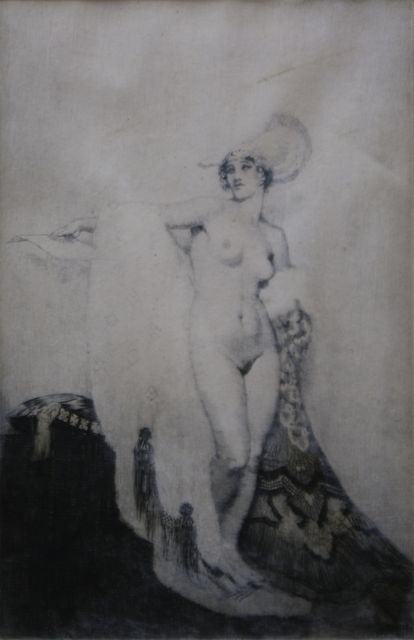 Appraisal: Norman Lindsay - Lydia etching signed 'Norman Lindsay ' lower