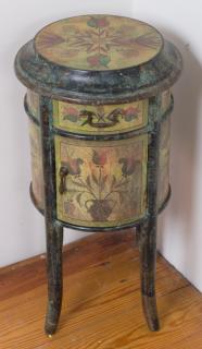 Appraisal: Asian Style Occasional Table Round Asian style occasional table with