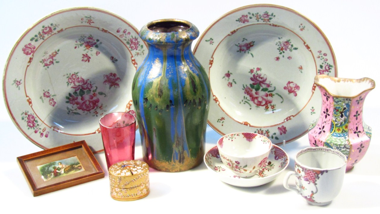 Appraisal: Various thC and later porcelain etc to include a famille