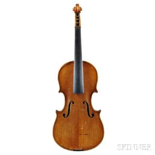 Appraisal: American One-quarter Size Violin Vaido Radamus Minneapolis c branded internally