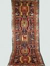 Appraisal: RUNNER - ' x ' - Oriental Sarab figural runner