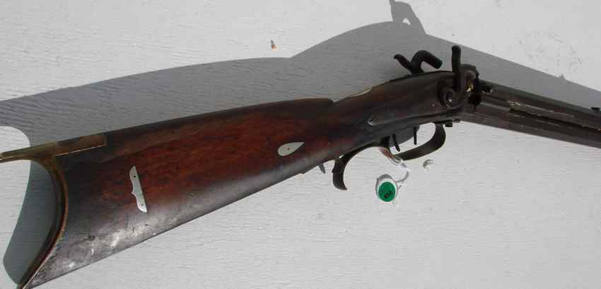 Appraisal: J P GUYER SUPERPOSED DOUBLE BARREL RIFLE cal over cal